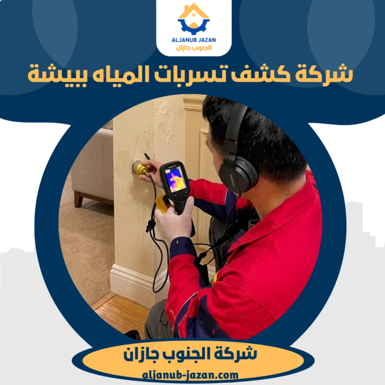 شركة كشف تسربات المياه ببيشة